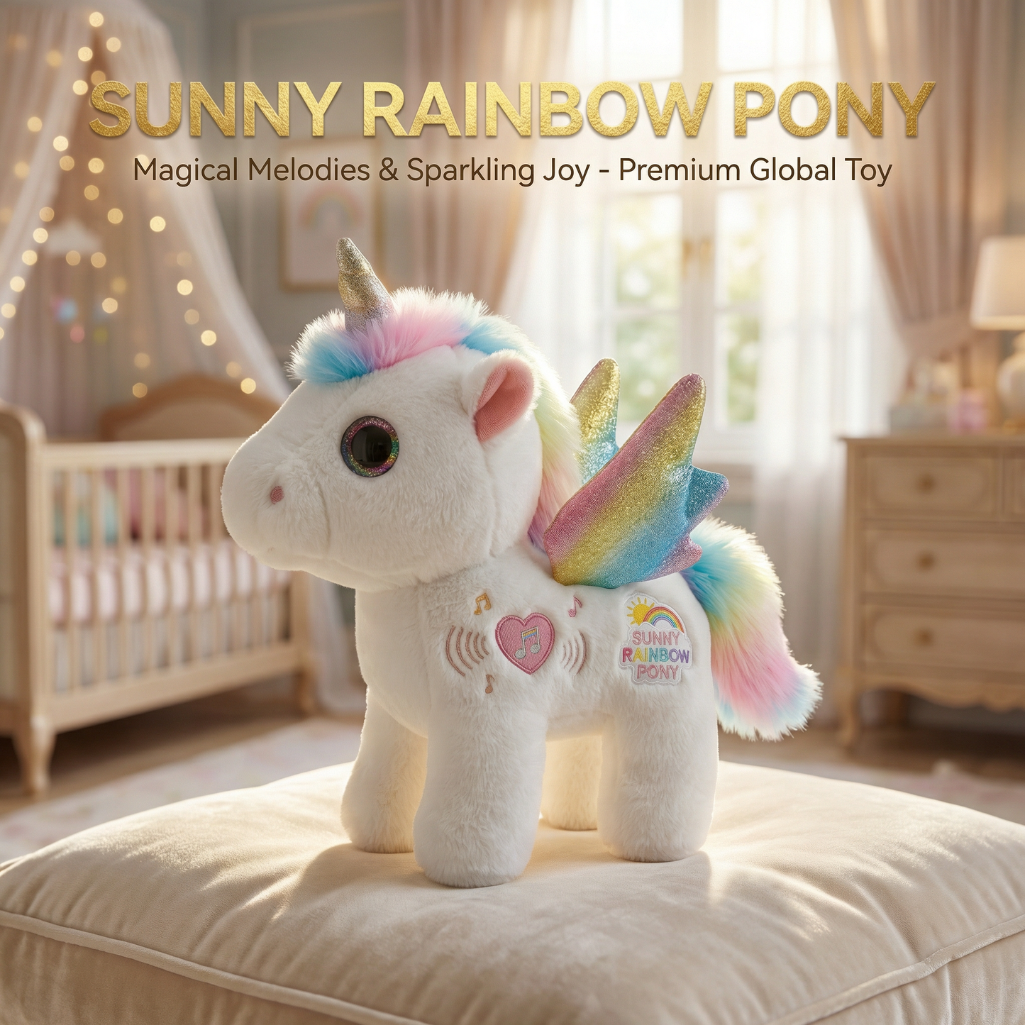 Magical Walking Unicorn with Sound Effects
