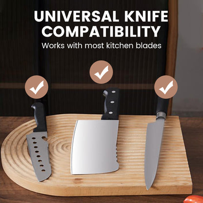🔪 50% RABATT NU! ⚡ Profesjonell Elektrisk Knivslipemaskin – 3 Sekunder til Skarp, 2-Trinns System & Trådløs – Sugesko, Type-C Lading 🧲