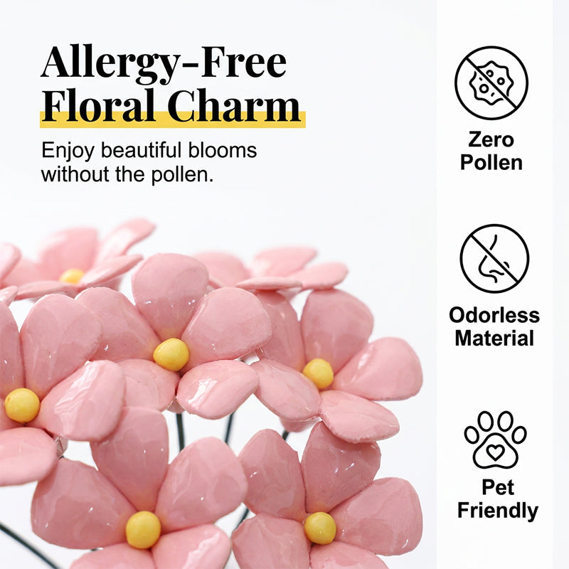 🥳 50% OFF! 🥳 Everlasting Ceramic Floral Decoration